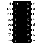 Условное обозначение К176ИД2